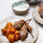 Tom Kerridge’s Fresh Start: Spiced lamb cutlets with Bombay aloo